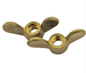 Yellow Zinc Plated Wing Nuts, with Good Quality