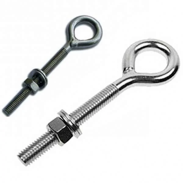 DIN444 Stainless Steel Eye Bolt Carbon Steel Zinc Plated or Galvanized Metric Thread Eye Bolt