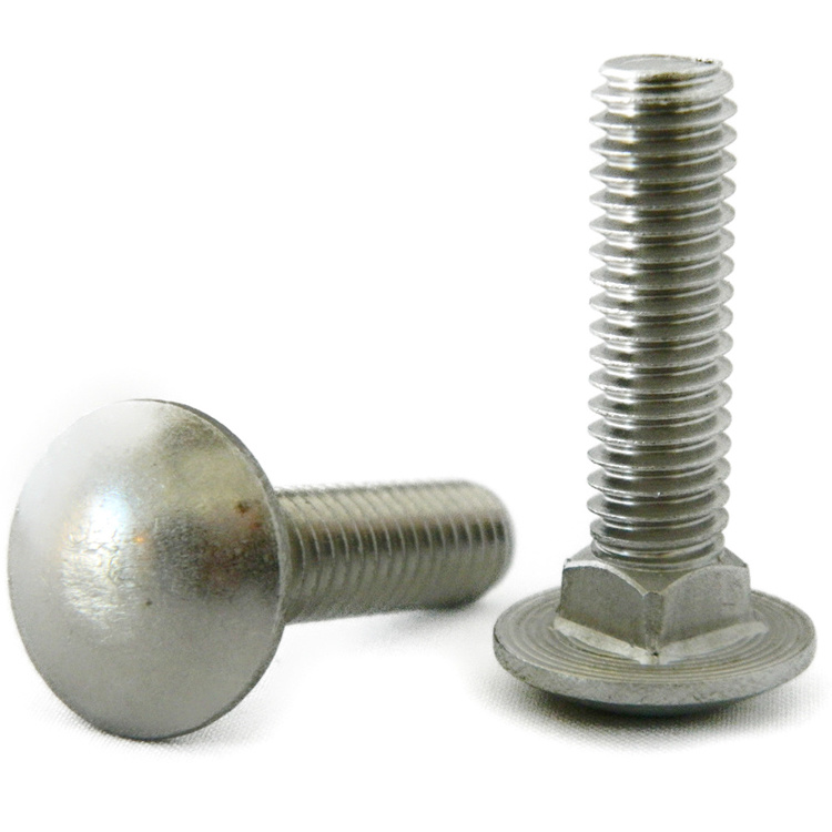 Carriage Bolts, Zinc Plated Round Head Carriage Bolts