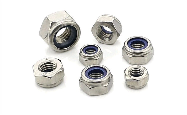 Carbon Steel Zinc Plated Nylock DIN985 Nut