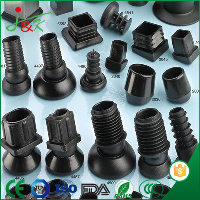 Round Black Rubber Feet Bumpers Pads with Matching Screws