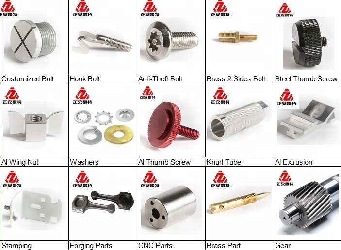 U-Shape Screw and Bolts Threaded Bolt Low Price Bolt and Nut