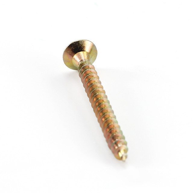 Pozi Double Chipboard Screws Self Tapping Stainless Steel Cross Recessed Countersunk Head Wood Screws