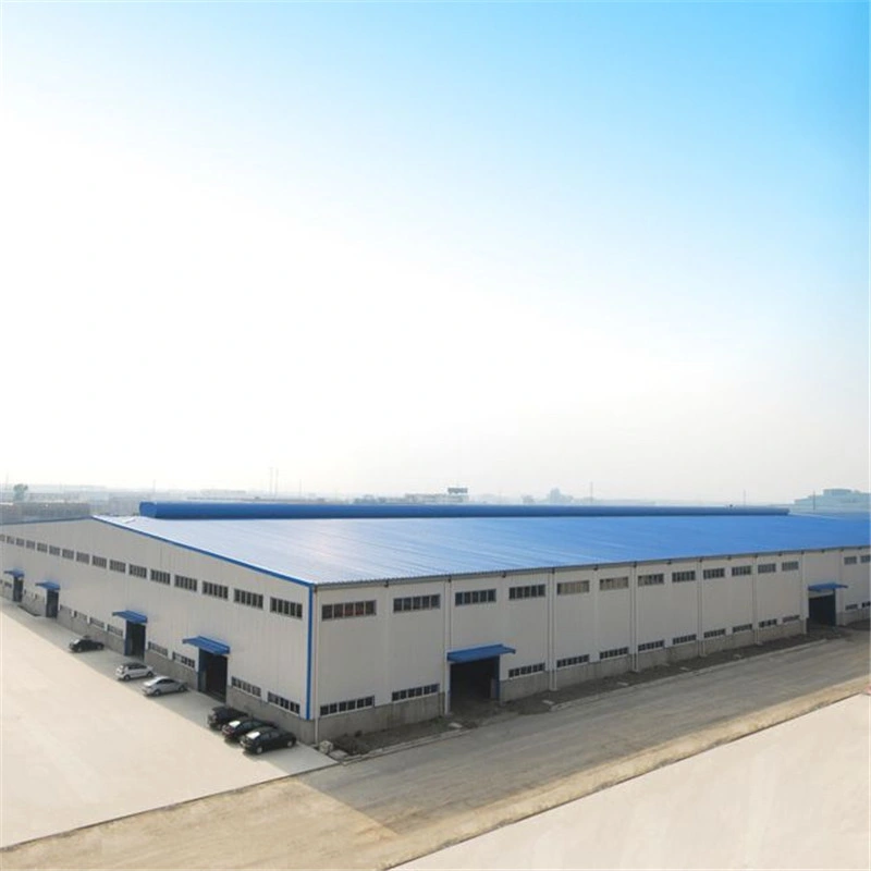 Rockwool/Glasswool/PU Sandwich Structural House/Prefabricated Structural Warehouse