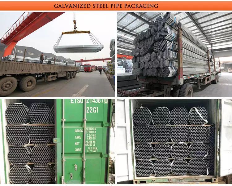 Round / Square Good Quality Multiple Specifications Galvanized Steel Pipes