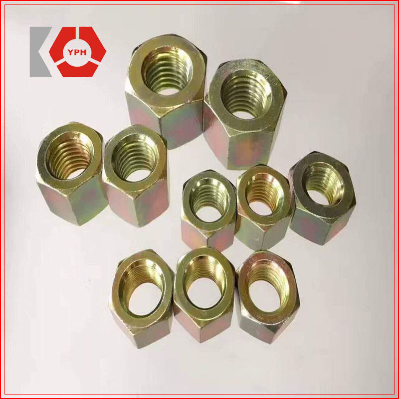 Hex Nuts Carbon Steel Nut Zinc Coating Hex Nut (A194 2h)