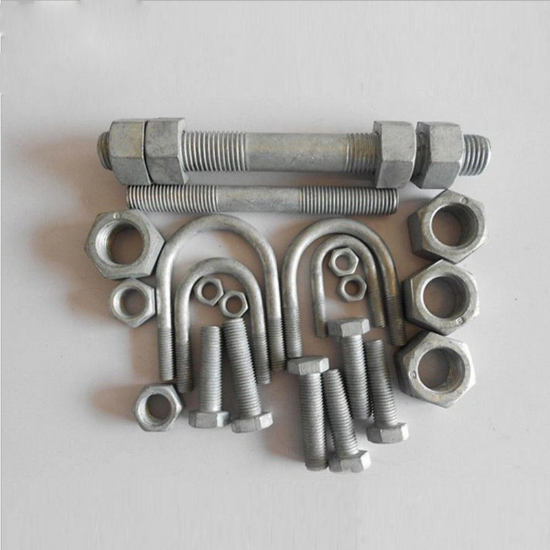 Stainless Steel 304/316 Carbon Steel Square U Bolts/U-Bolt
