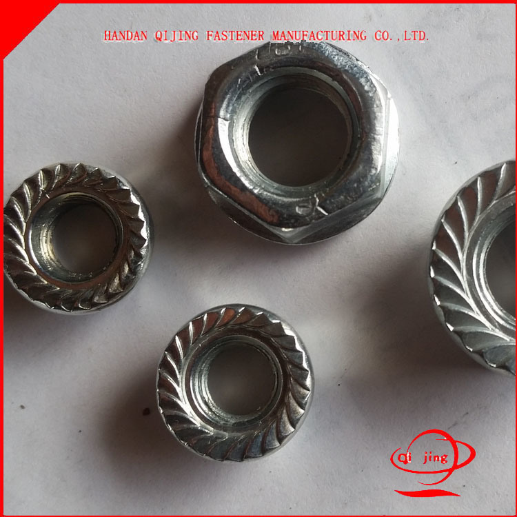 Flanged Hex Nut Metal Insert Lock Nut