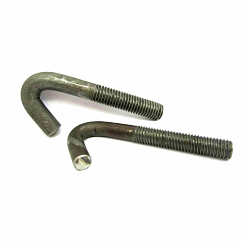 Metal Steel Zinc Plated J-Bolt with Square Nut