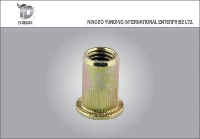 DIN439 Hex Thin Nut Manufacturer, Yellow Zinc Plated