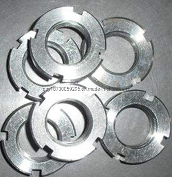 DIN Round Nuts with Thick Hexagon Nuts