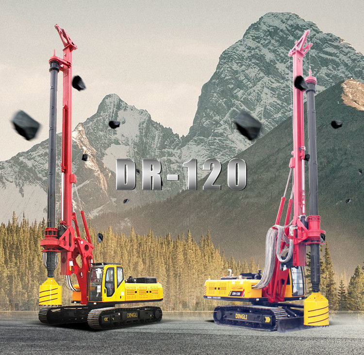 Rotary Portable Hydraulic Rotary Underground Water Well Drilling Rig