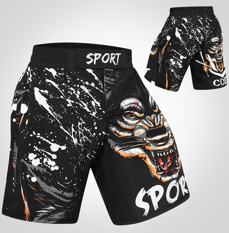 Cody Lundin Running Shorts Custom Design Sublimation Printing MMA Shorts
