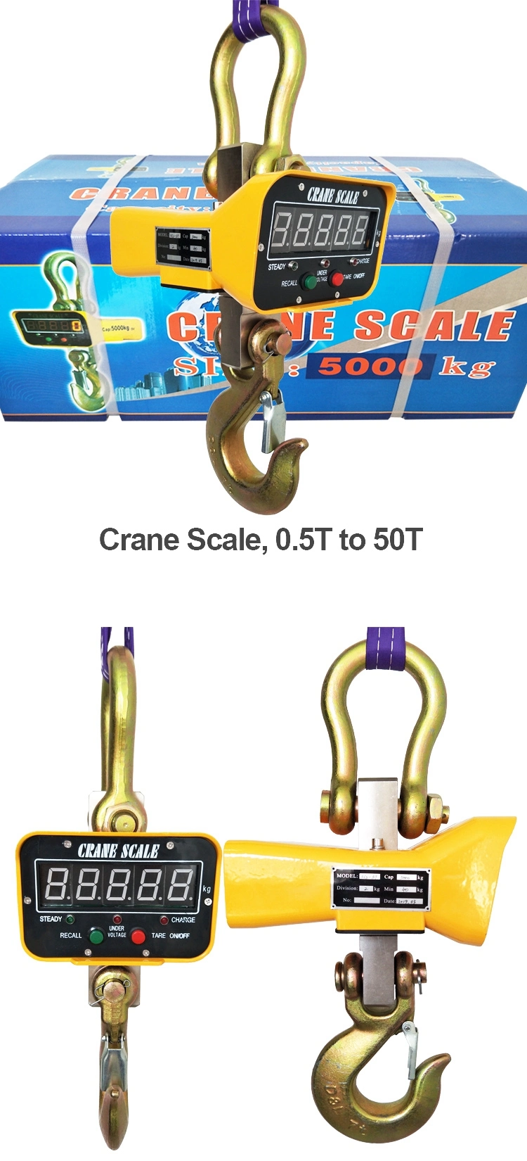 Crane Scale Digital Crane Scale Electronic Balance 20 Ton