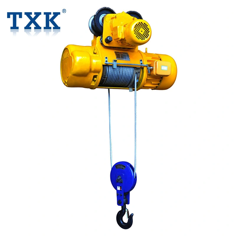Txk 2ton, 3ton Monorail Portable Wire Rope Electric Lifting Hoist