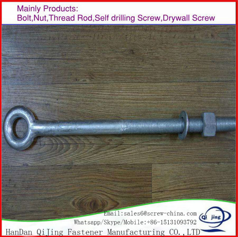 DIN444 Stainless Steel Eye Bolt Metric Size Small and Heavy Duty