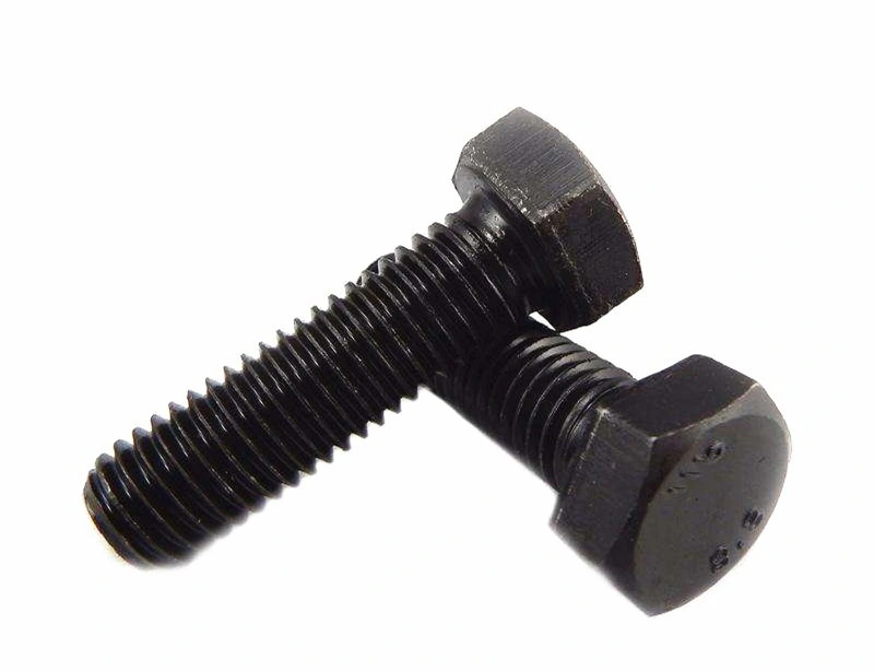 Black Hex Head Hexagon Bolt and Nut Hex Flange Bolt and Nut