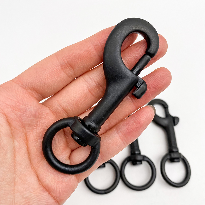 Blacking Stainless Steel Swivel Single Eye Bolt Snap Hook with Round End Ring