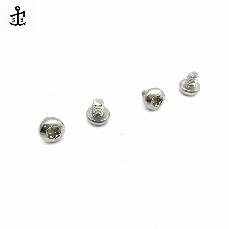 High Quality Class A2-70 Ss Stainless Steel SUS304 Ss 6-Lobe Pan Head Machine Screws Made in China