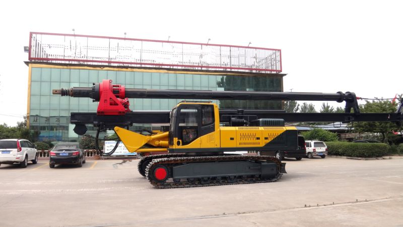 High Torque 50m Crawler Rotary Drilling Machinery Rotary Drilling Rigs with Excavator