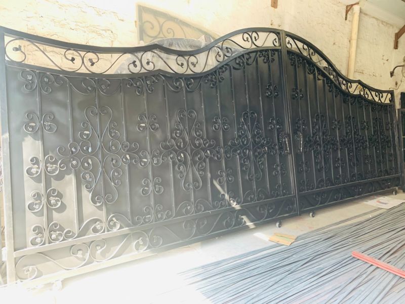 Automatic Sliding Gate|Metal Gate|Galvanised Steel Gate|Garden Gate|Wrought Iron Gate Fence Driveway Gate for Residential/Garden/House