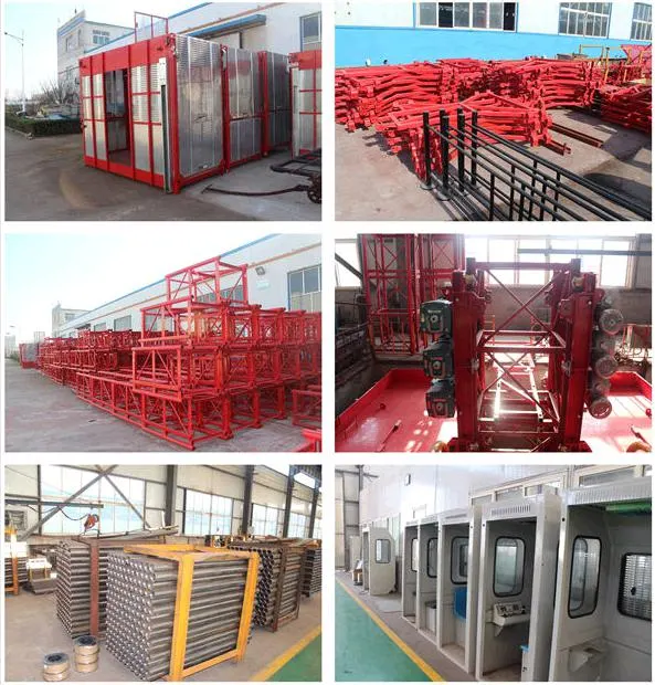 Construction Hoist Equipment 1t 2t Sc200 Hoist Construction Lift Elevator for Sale