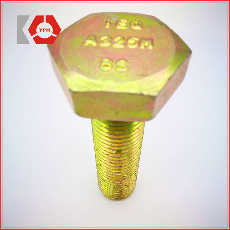 A325m Factory Produced Glavanized Hex Heavy Head Structural Bolts