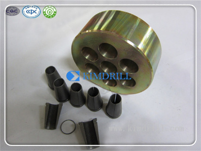 6 Holes Round Anchorage Head with Bearing Plate for Slope Anchoring