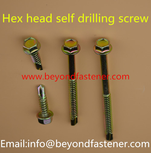 Bimetal Screw Tek Screw Roofing Screw Self Tapping Screw Buildex Screw