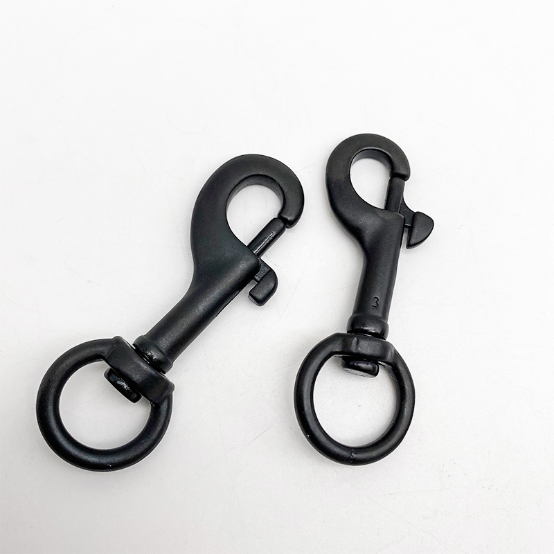 Blacking Stainless Steel Swivel Single Eye Bolt Snap Hook with Round End Ring