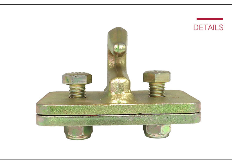 Factory Wholesale Galvanized Forged Steel Trailer Hook G70 Grab Hook Welded on Plate with Bolts