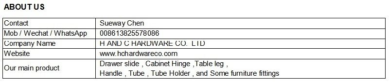 601 Hardware Furniture Hardware Customized Metal Table Leg