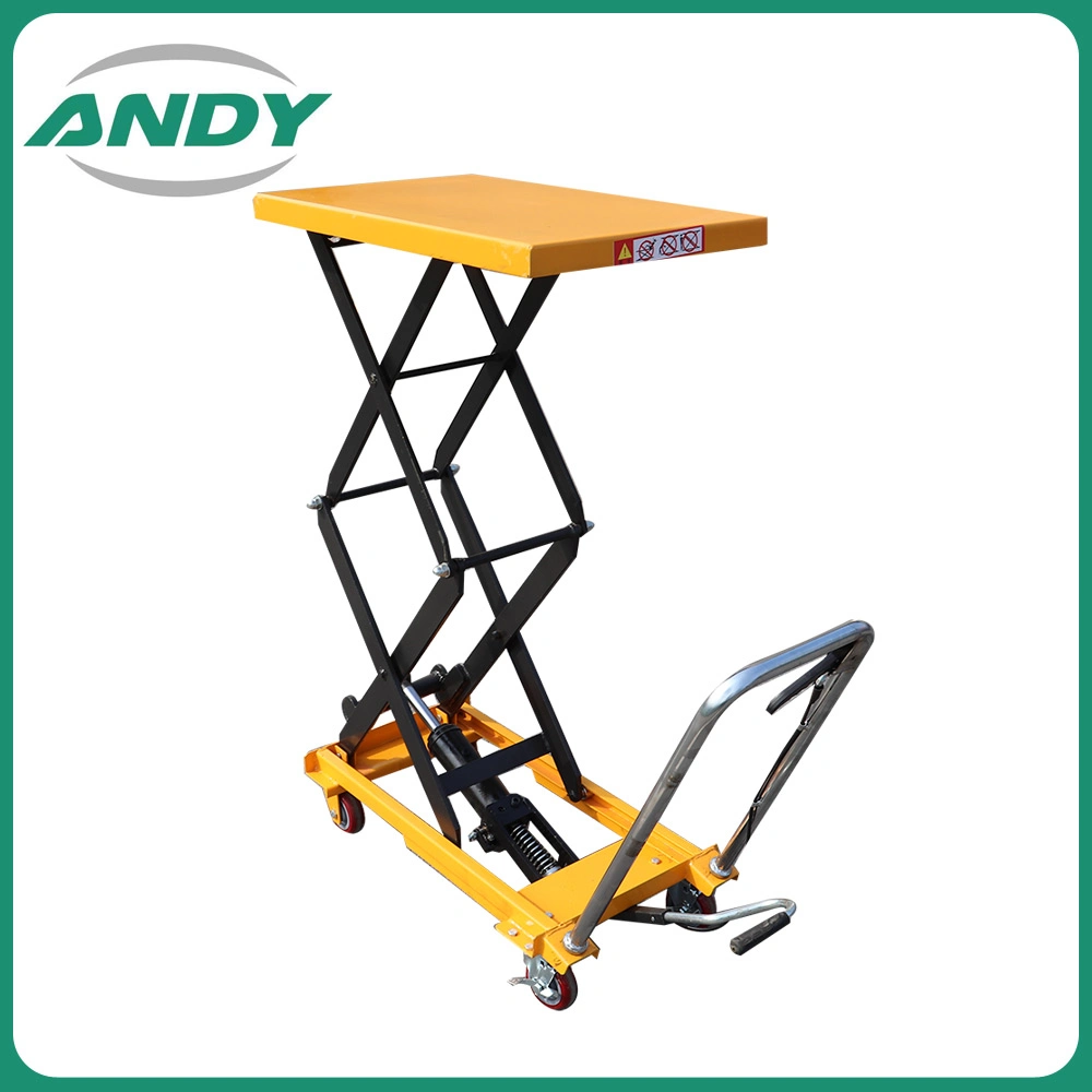 Handling Equipment Easy Loading and Unloading Material Lift Table Double Scissor Mini Lift Platform