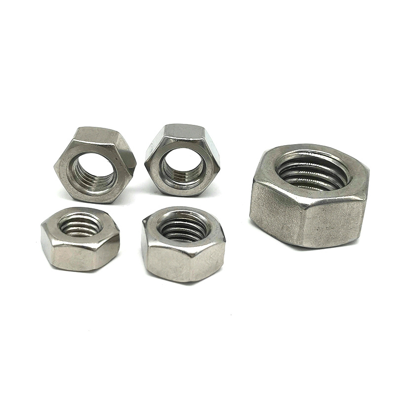 A4 80 M8 M6 M10 DIN934 Stainless Steel Hex Nuts