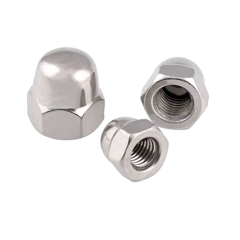 DIN1587 Hexagon Domed Cap Nut Stainless Steel Hex Cap Nut