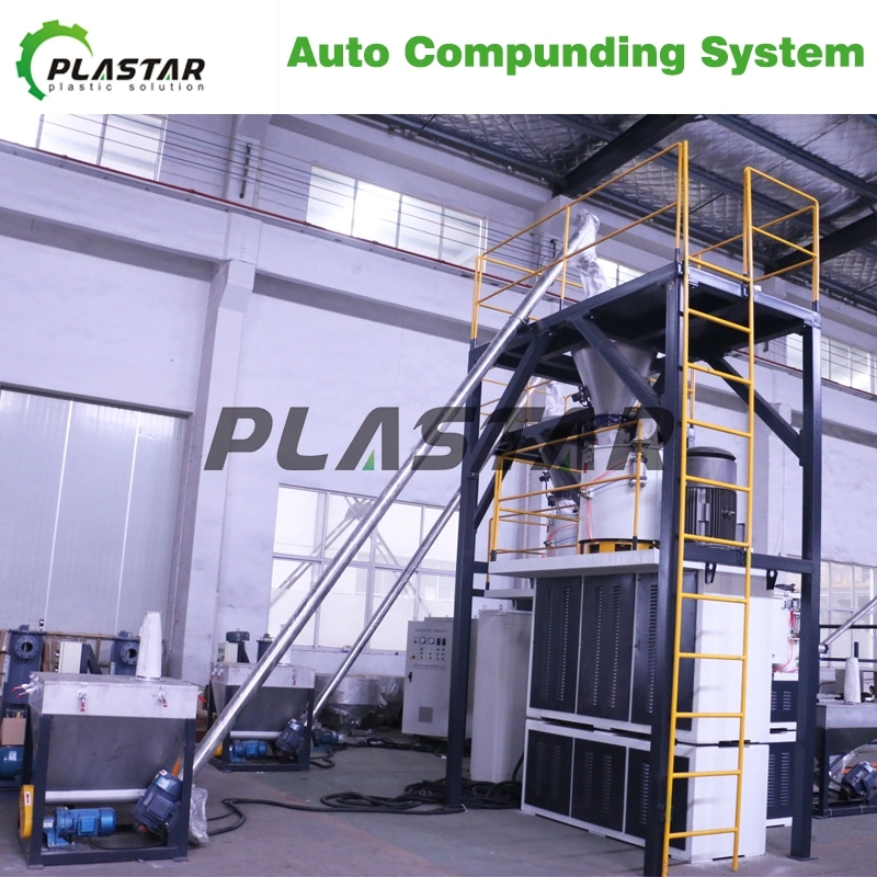Fully Automatic Powder Pellet Material Mixing Weighing Conveying Handling System