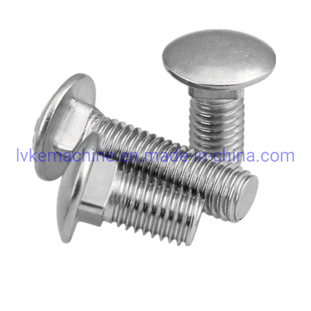 Factory Price Stainless Steel SS304 SS316 Carriage Bolt DIN603