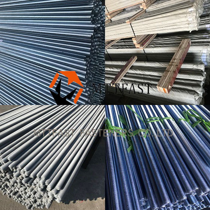 Threaded Rod, Stainless Steel Galvanized Steel Threaded Bar