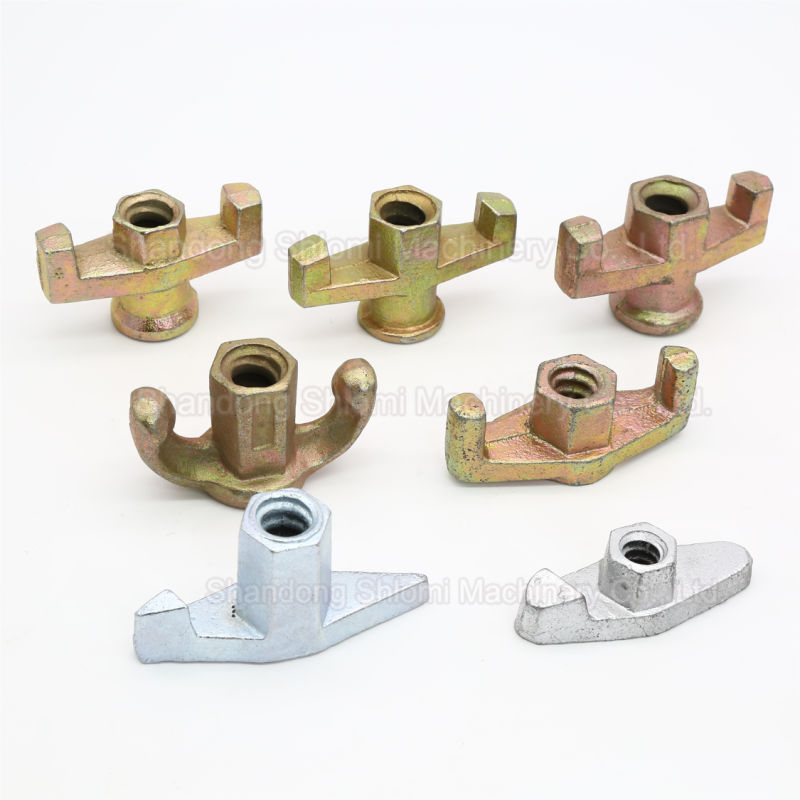 Formwork System Tie Rod Wing Nut/Casting Iron Formwork Wing Nut/Three Wings Iron Nut for Peri, Doka, Meva