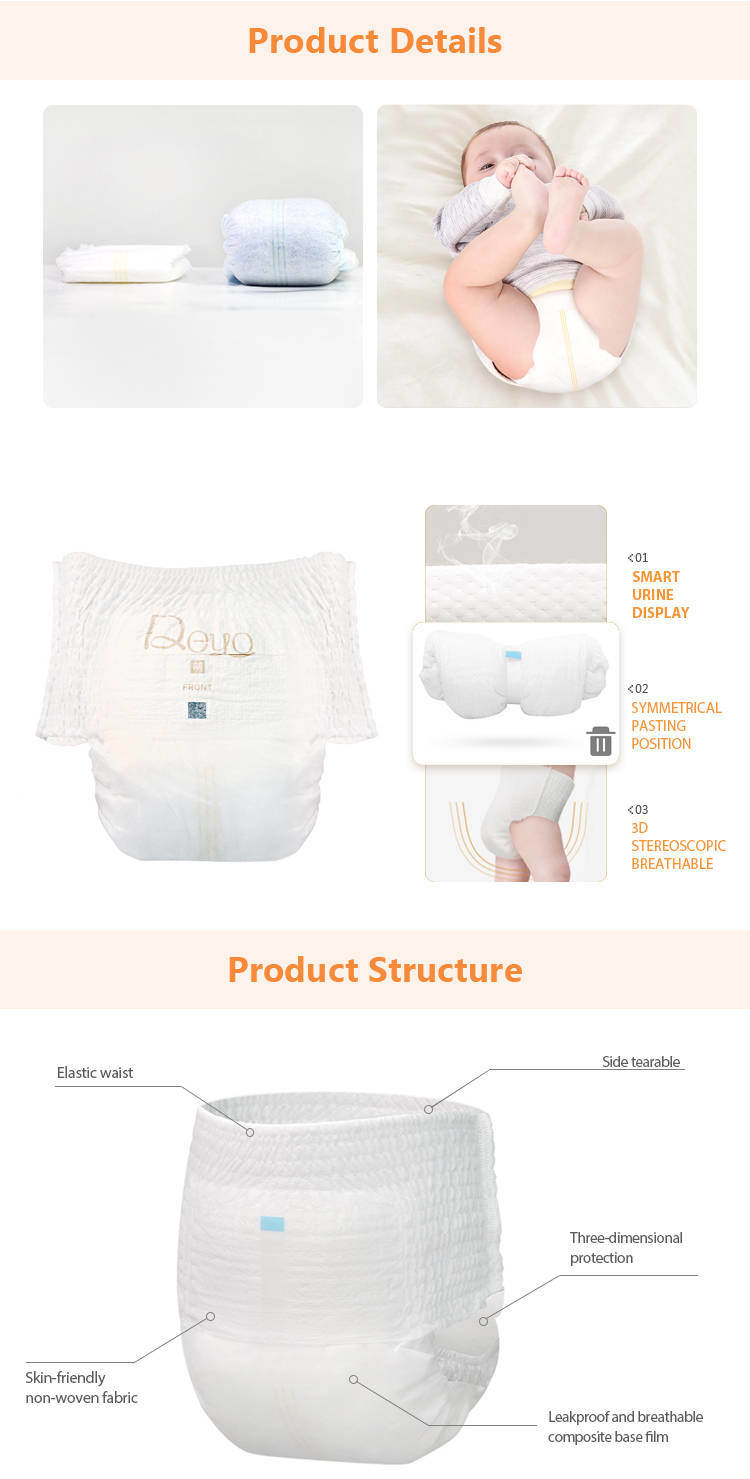 Buy Large Quantity Waste Training Pantwater Diaper Bulk for Sweet Girl