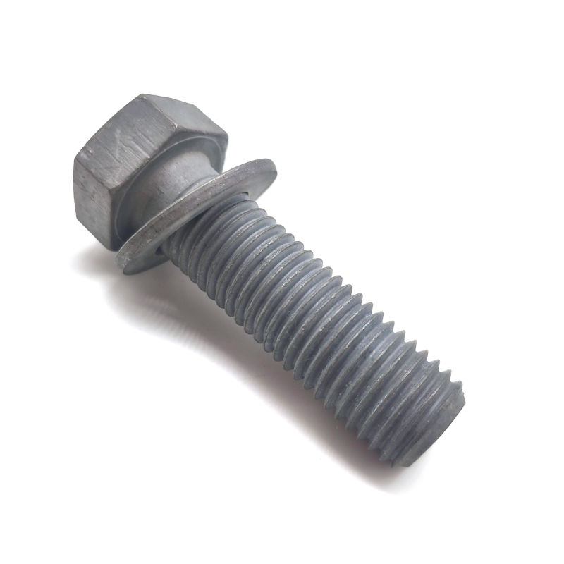 Us Type Galvanized Hex Bolts & Nuts Power Fitting