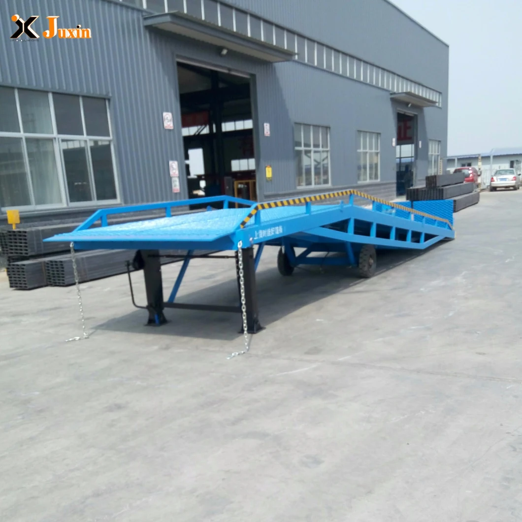 Container Unloading Equipment/Forklift Container Mobile Loading Dock Ramps