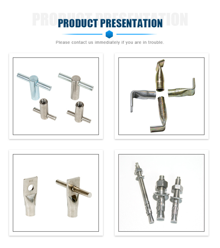 Special Fasteners with High Quality 304 Stainless Steel Wedge Anchor Fasteners Bolt
