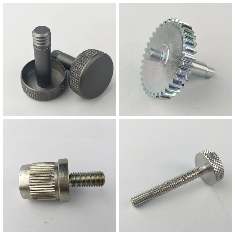 Colored Computer PC Case Aluminum Alloy Knurled Thumb Screw, Carbon Steel Thumb Screw, Stainless Steel Thumb Screw