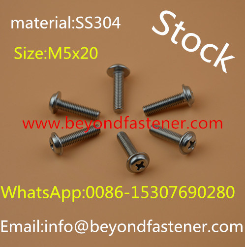 Screw/Bolts/Fastener/Sems Screw/Pin Screw Safety Screw