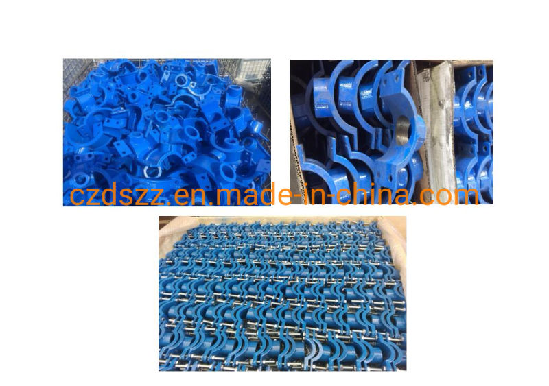 Iron Saddle Clamp for PVC Pipe with Thread NPT Thread