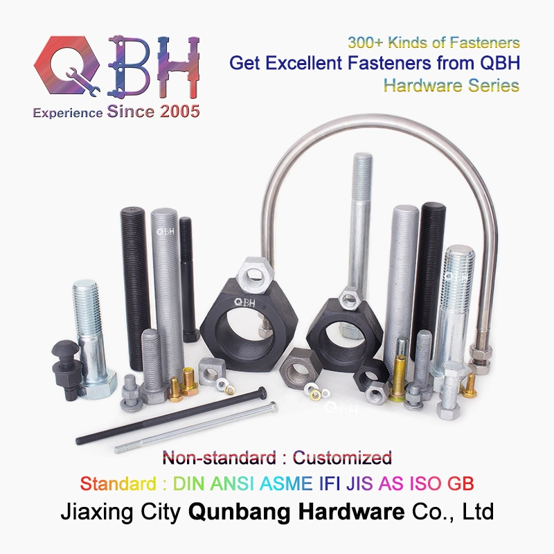 Qbh DIN931/DIN933 Geomet Full Thread Half Thread Hex Bolt Hex Bolt