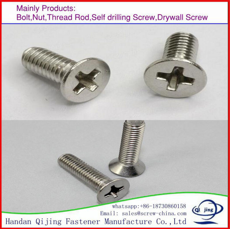 M10 Carriage Bolts DIN603 and 607 Flat Head Carriage Bolr Hot DIP Galvanized
