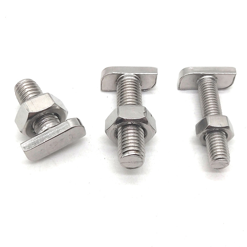 Stainless Steel 304/316 M8-10 Square T Bolt