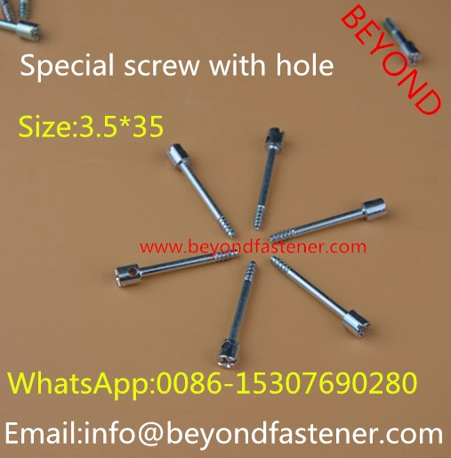 Step Screw Special Bolts Screw with Hole Terminal Cover Bolts